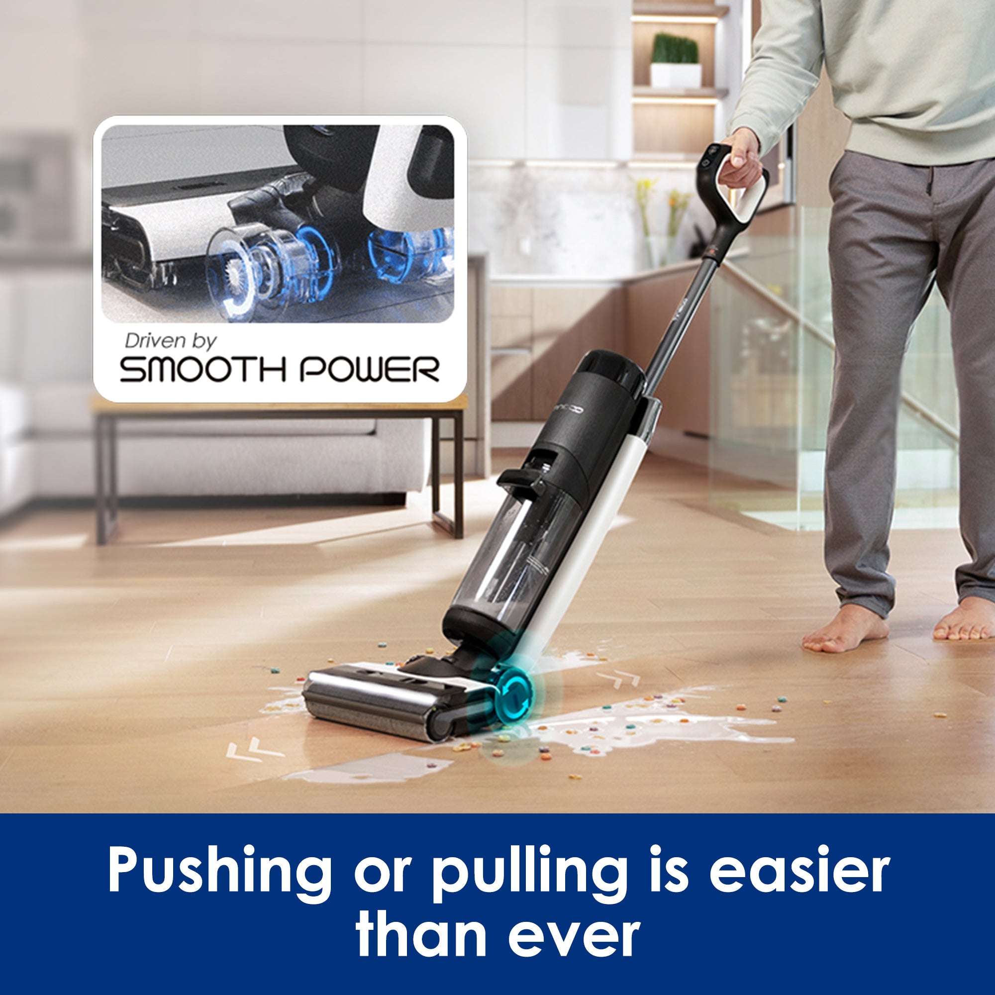 Tineco FLOOR ONE S7 PRO Smart Wet Dry Vacuum Cleaner+Tineco PURE ONE S11 Smart Stick/Handheld Cordless Vacuum Cleaner