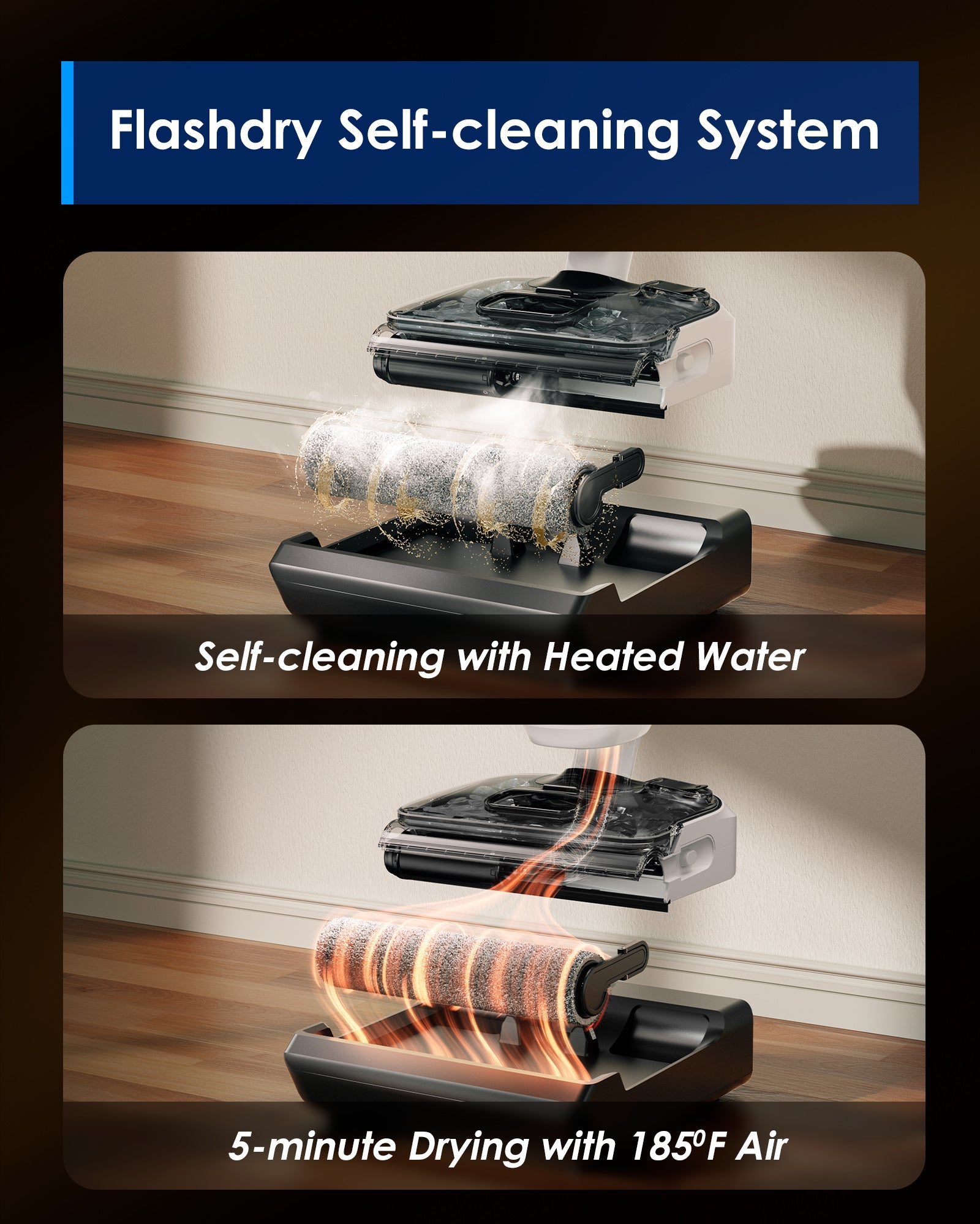 Tineco FLOOR ONE SWITCH S6 Stretch Wet Dry Vacuum Cleaner